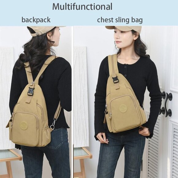 Small Convertible Anti-theft Backpack Purse Women Travel Daypack with Multiple P main image 5